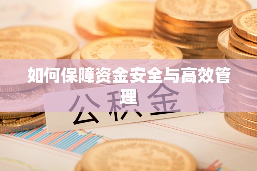 乾县如何保障资金安全与高效管理