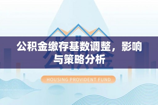 乾县公积金缴存基数调整，影响与策略分析