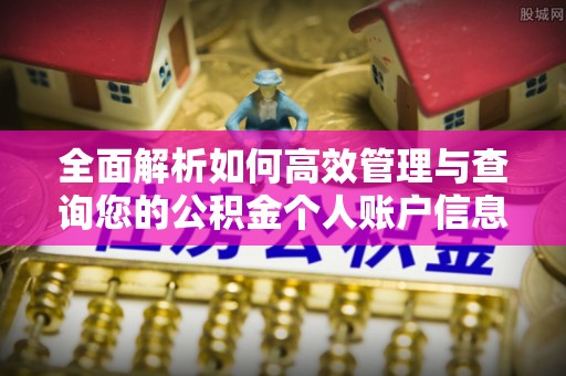 乾县全面解析如何高效管理与查询您的公积金个人账户信息